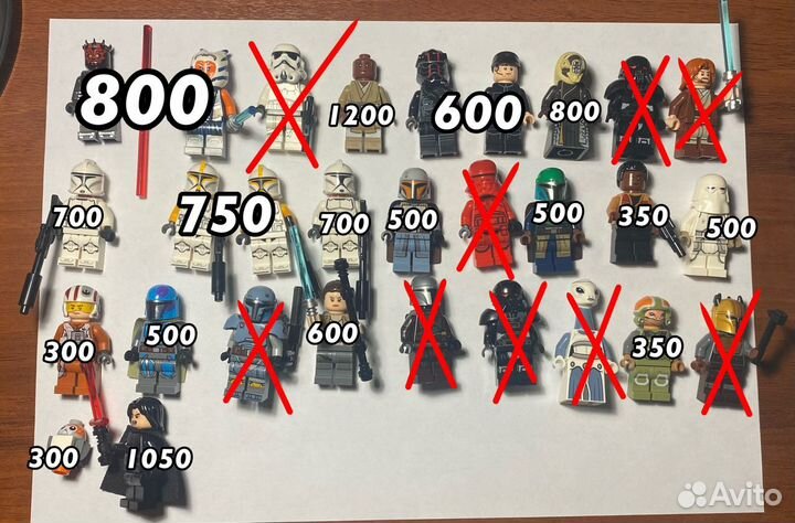 Lego star wars, marvel, dc minifigures