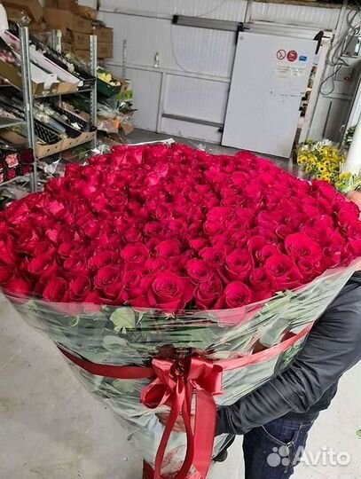 Длинные высокие розы 110 150 160 180 200 см