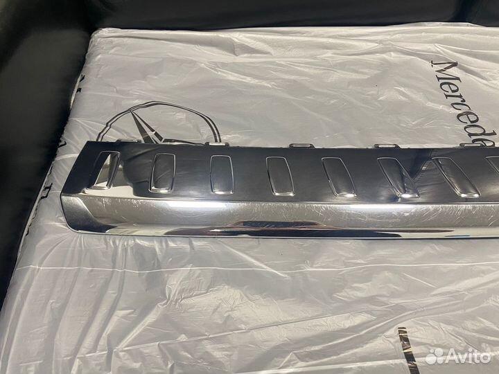 Накладка заднего бампера Mercedes GL-klasse (X166)