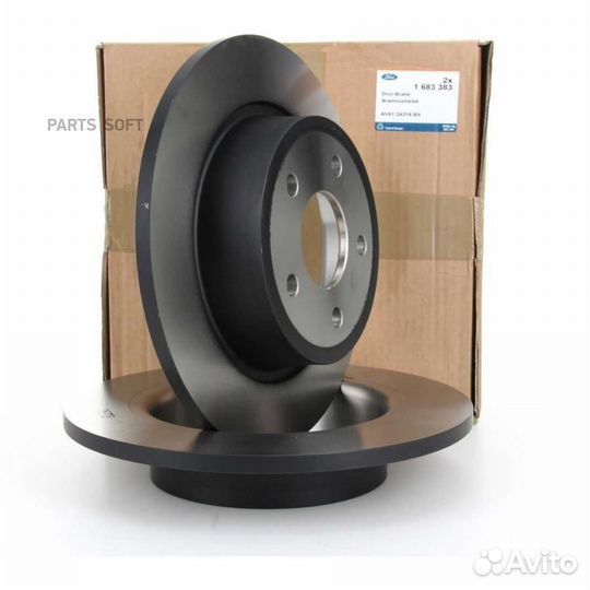 Ford 1683383 Тормозной диск зд kuga 2013- c-maxgra