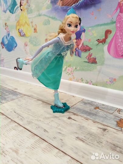 Куклы Анна и Эльза фигуристки от Mattel