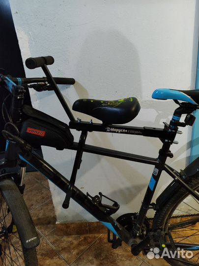 Велокресло детское переднее 