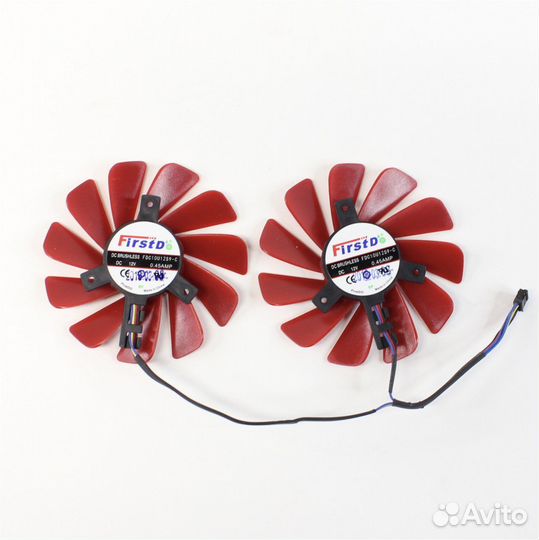 Вентиляторы XFX для видеокарты