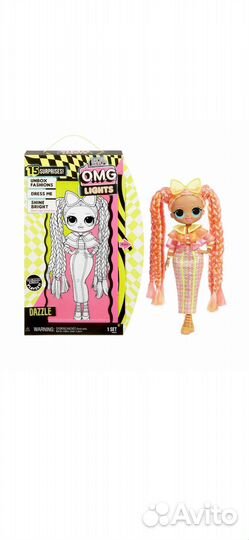 Кукла LOL surprise omg Dazzle