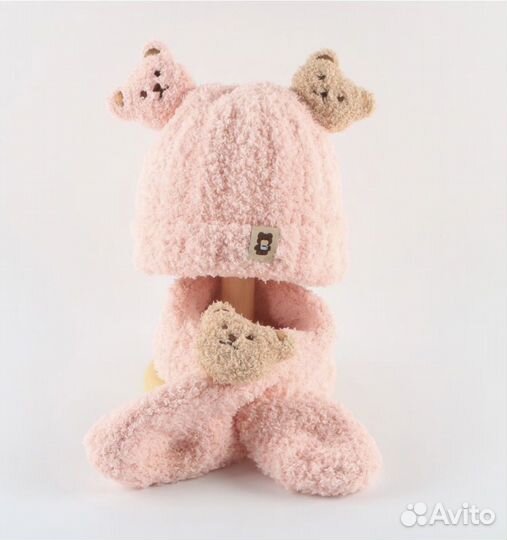 Комплект шапка и шарф