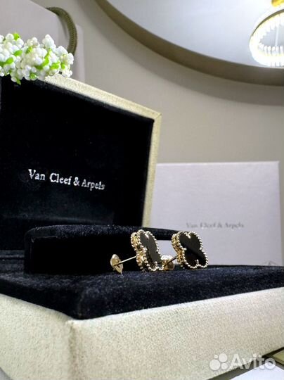 Серьги Van cleef