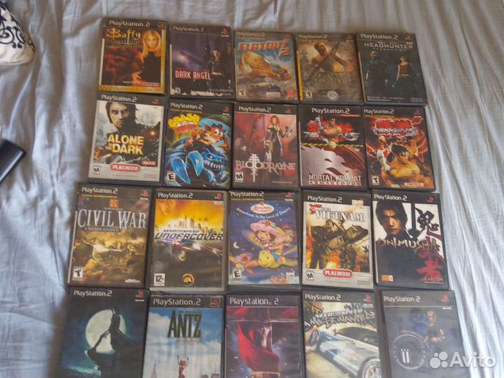 Диски на ps 2