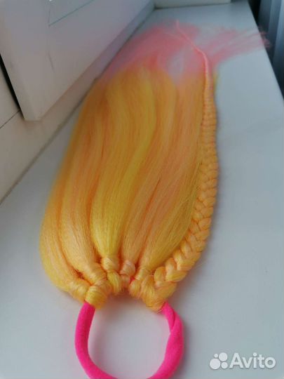 Хвост на резинке