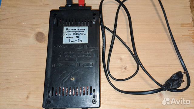 Стабилизированный блок питания 12в 3А