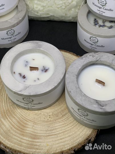 Соевый воск для контейнерных свечей