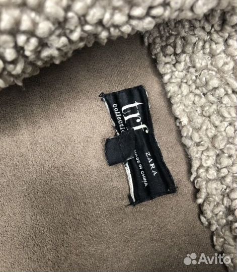 Пальто тедди осеннее zara