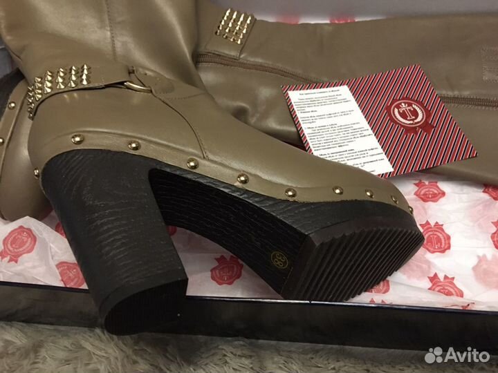 Сапоги натуральная кожа размер 38
