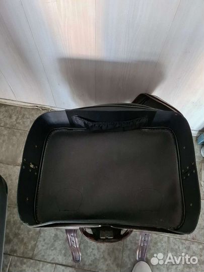 Чемодан кожаный СССР