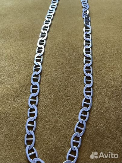 Мужская серебряная цепь