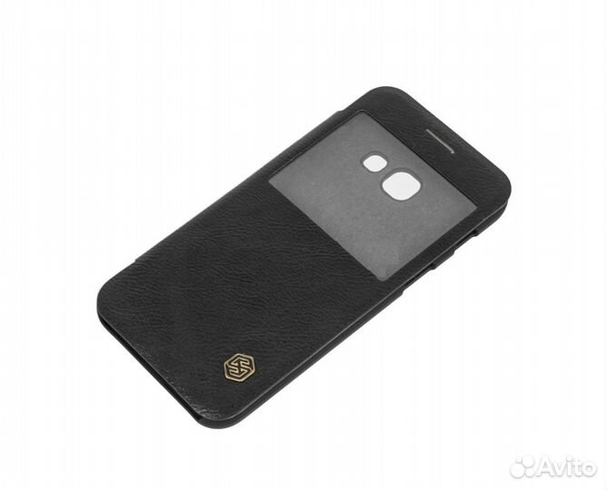 Фирменный Чехол Nillkin на samsung A3 (2017) Black
