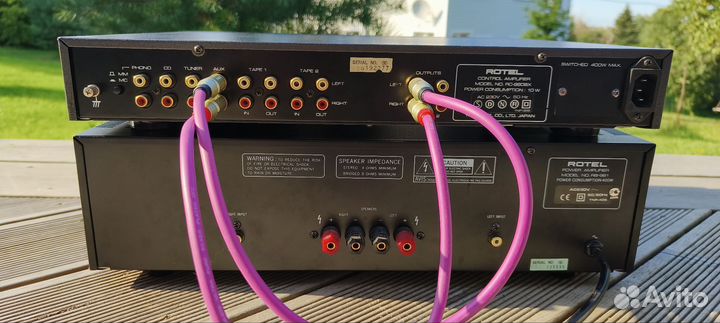 Комплект Rotel RB 981 и Rotel RC 980