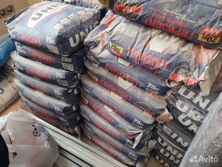 Unis армированный быстротвердеющий наливной пол