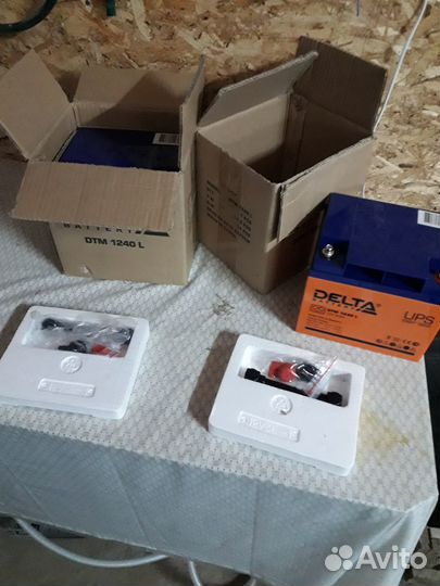 Аккумулятор 12 в 40ач