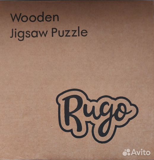 Деревянный пазл Rugo :
