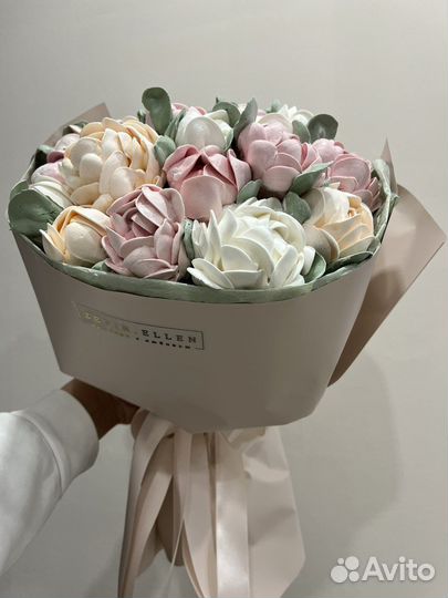 Зефирные пионы