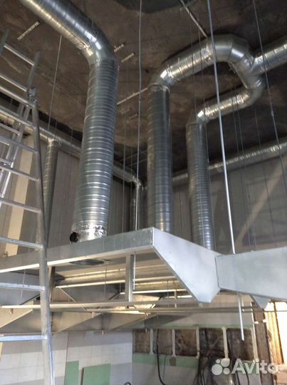 Вентиляция и кондиционирование, Все виды работ