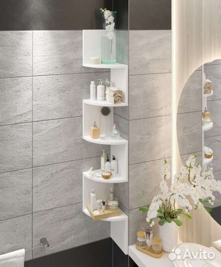 Полка настенная, радиусная