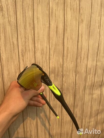 Очки Oakley Radar Ev Advancer Black/Lime