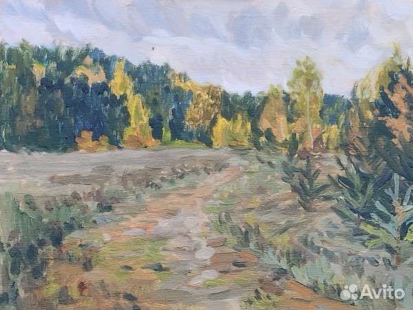Картина маслом живопись пейзаж