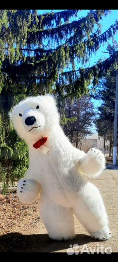 Белый мишка Ростовые куклы Челябинск