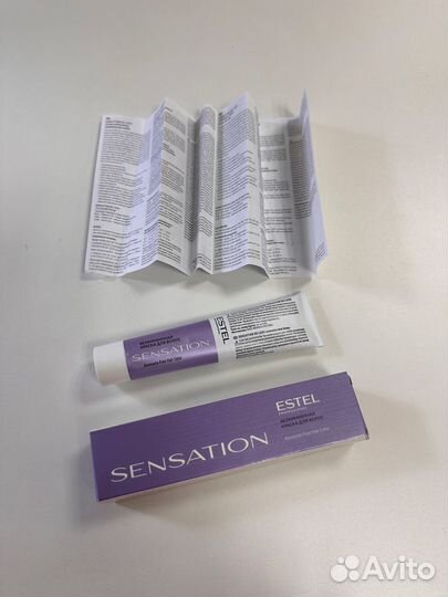 Краска deluxe sensation для волос estel 6/43