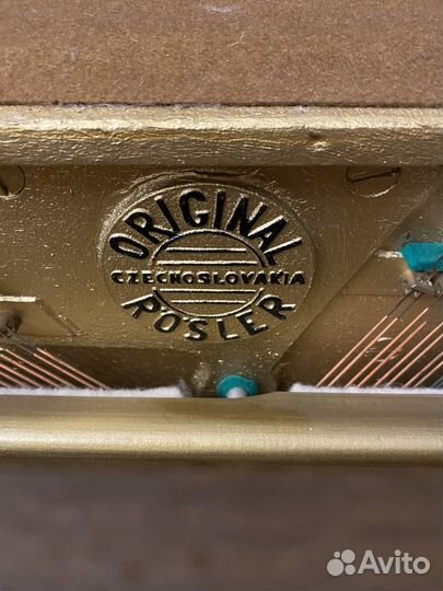 Пианино Реслер/ Rösler Чехословакия оригинал