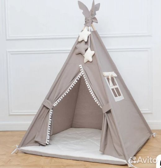 Вигвам детский с ковриком