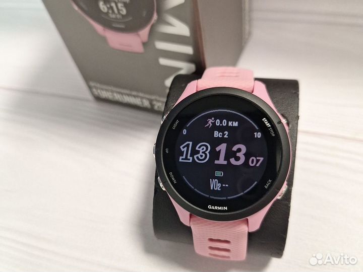 Часы Garmin Forerunner 255S Light Pink & pink band