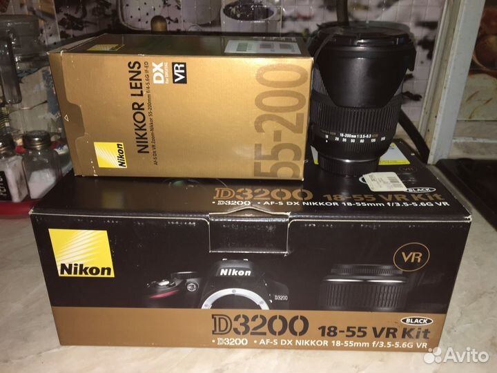 Зеркальный фотоаппарат nikon d3200