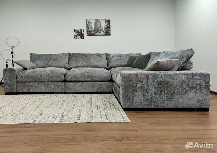 Модульный диван, размер 3,25х2,25