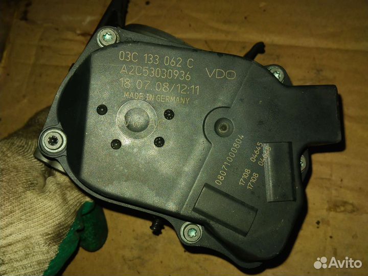 Дросельная заслонка Audi Skoda volkswagen