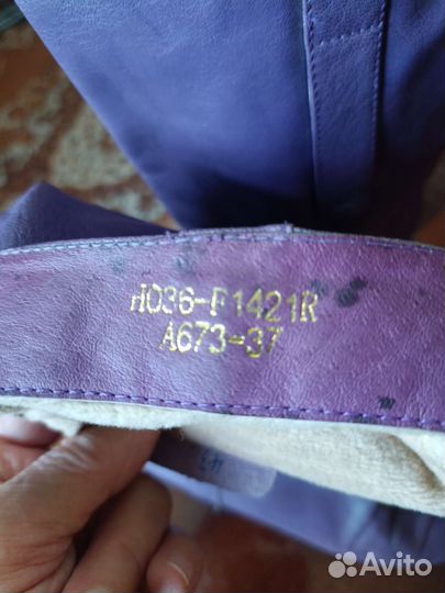 Сапоги осень весна женские 37 натуральная кожа