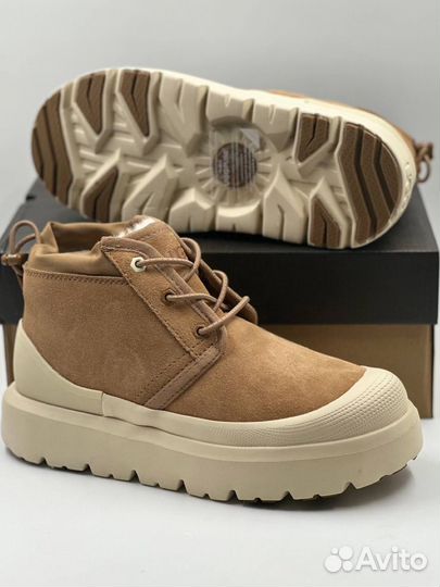 Кроссовки UGG neumel hybrid chestnut с мехом