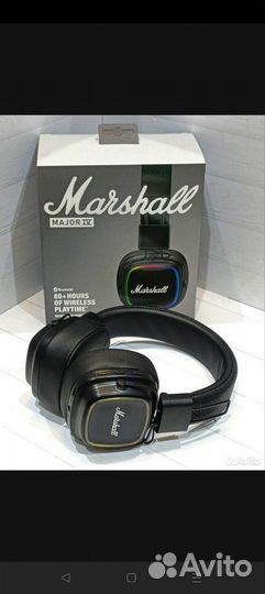 Беспроводные наушники marshall major 4