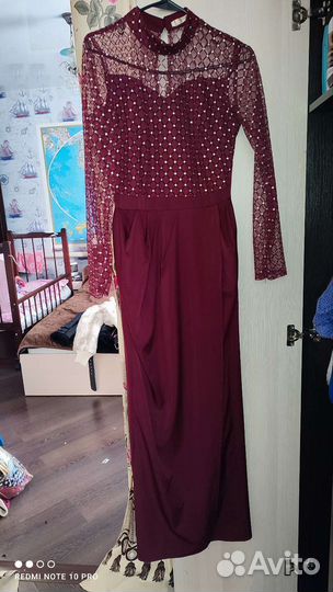 Вечернее платье в пол 42 44