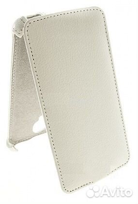 Чехол-Флип для Alcatel Scribe HD OT-8008D (белый)