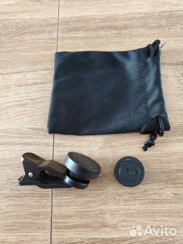 Объектив для телефона рыбий глаз/макро