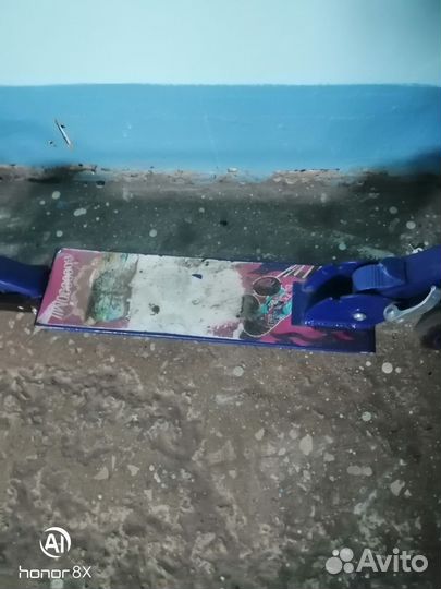 Самокат двухколесный детский бу