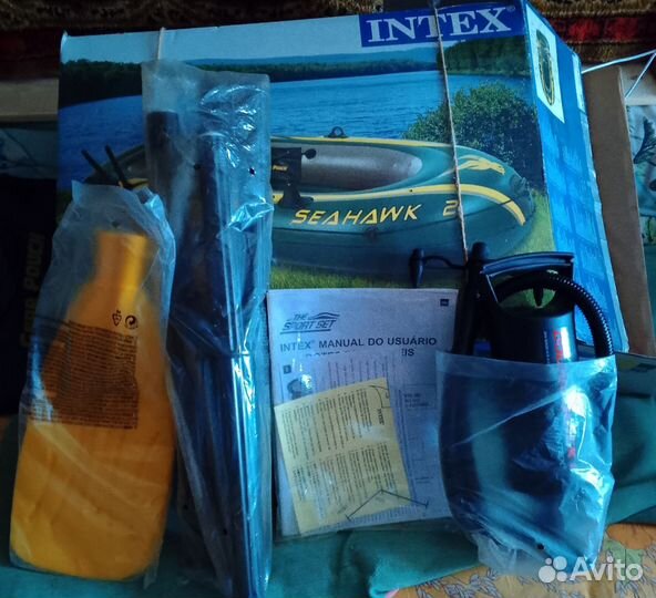 Надувная лодка пвх бу