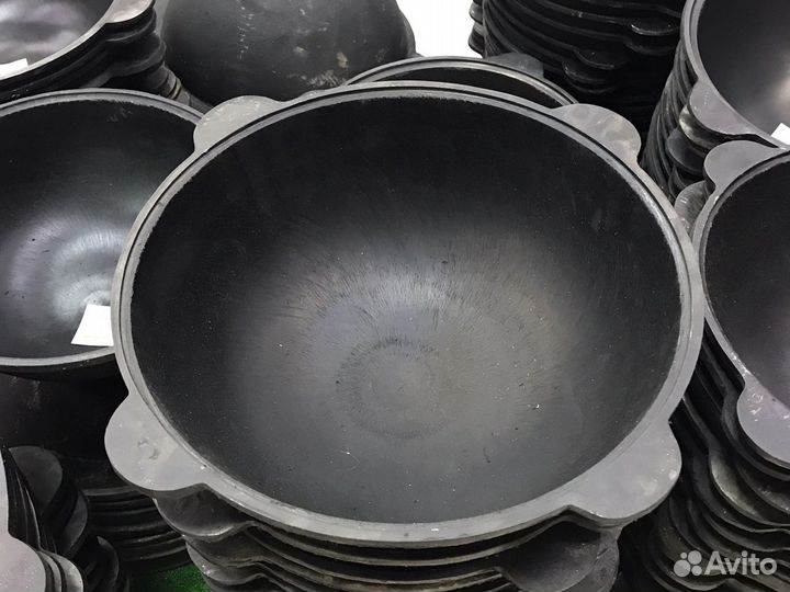 Казан чугунный 12 литров (Узбекистан)