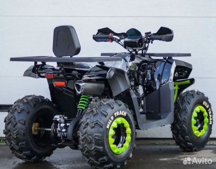 Квадроцикл Motoland Wild Track 200 LUX черный