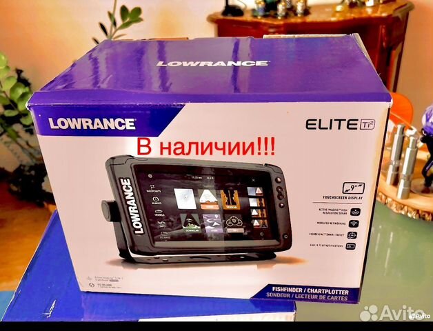 Эхолот lowrance elite 9 ti2 купить в Москве | Хобби и отдых | Авито