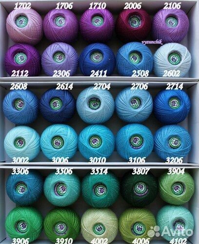 Нитки для вязания ирис