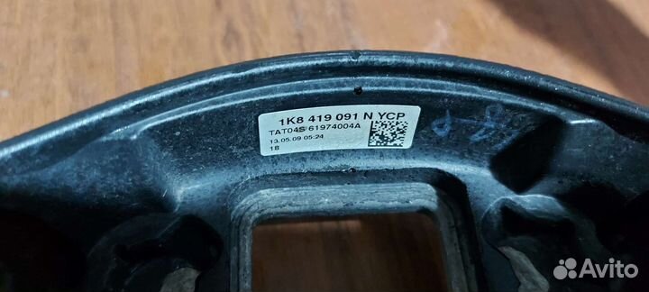 Руль volkswagen golf 7 gti