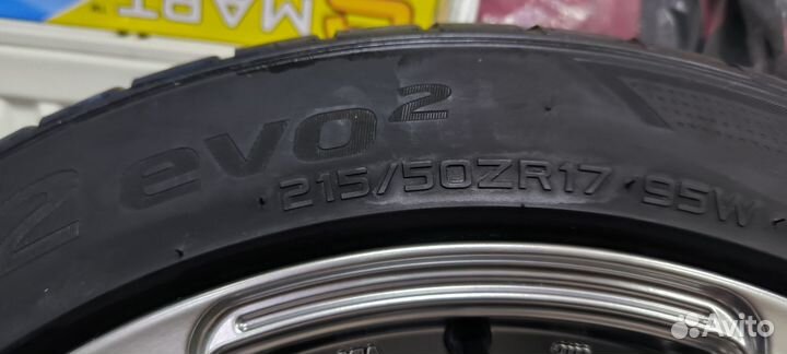 Летние колеса 215/50/17 work emotion T7R